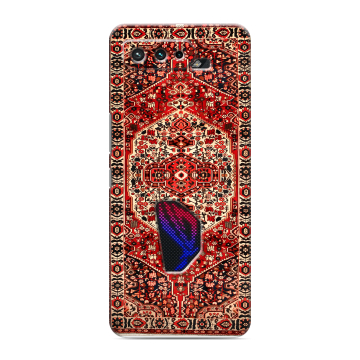 Силиконовый чехол на ASUS ROG Phone 5 с принтом Ковер
