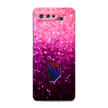 Силиконовый чехол на ASUS ROG Phone 5 с принтом Блестки