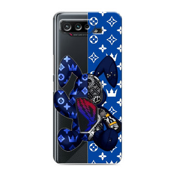 Силиконовый чехол на ASUS ROG Phone 5 с принтом Луи робот