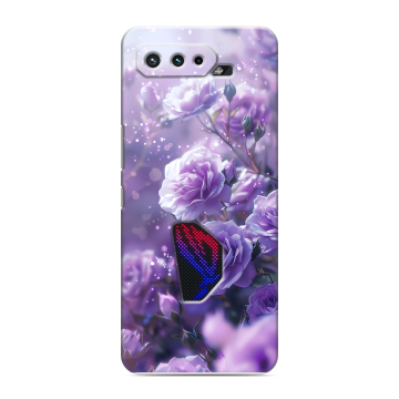 Силиконовый чехол на ASUS ROG Phone 5 с принтом Розы цветы