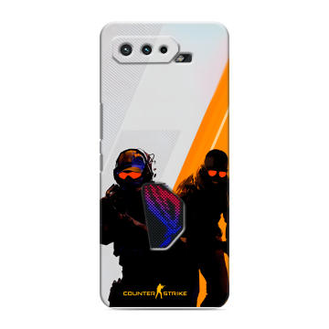 Силиконовый чехол на ASUS ROG Phone 5 с принтом Контер страйк Counter strike Силиконовый чехол на ASUS ROG Phone 5 с принтом Контер страйк Counter strike