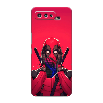 Силиконовый чехол на ASUS ROG Phone 5 с принтом Дедпул Deadpool Силиконовый чехол на ASUS ROG Phone 5 с принтом Дедпул Deadpool