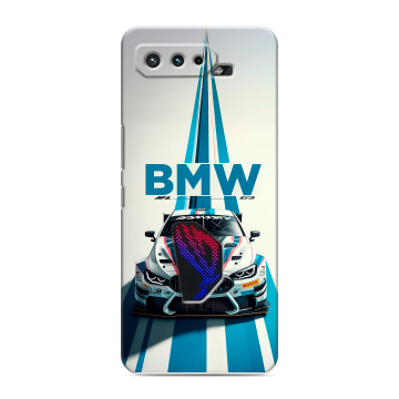 Силиконовый чехол на ASUS ROG Phone 5 с принтом БМВ BMW