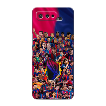 Силиконовый чехол на ASUS ROG Phone 5 с принтом Барселона Barcelona
