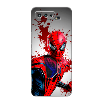 Силиконовый чехол на ASUS ROG Phone 5 с принтом Spiderman Человек паук
