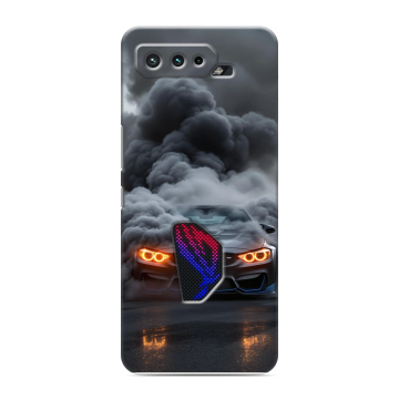 Силиконовый чехол на ASUS ROG Phone 5 с принтом BMW БМВ