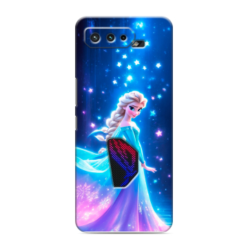 Силиконовый чехол на ASUS ROG Phone 5 с принтом Холодное сердце Frozen Силиконовый чехол на ASUS ROG Phone 5 с принтом Холодное сердце Frozen