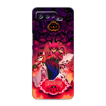 Силиконовый чехол на ASUS ROG Phone 5 с принтом Hazbin Hotel Отель Хазбин Силиконовый чехол на ASUS ROG Phone 5 с принтом Hazbin Hotel Отель Хазбин