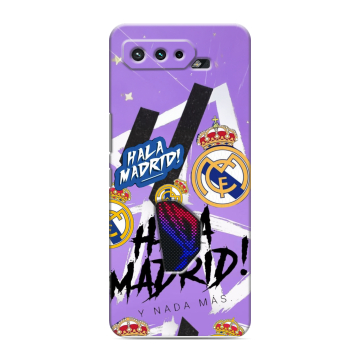 Силиконовый чехол на ASUS ROG Phone 5 с принтом Real Madrid Реал Мадрид Силиконовый чехол на ASUS ROG Phone 5 с принтом Real Madrid Реал Мадрид