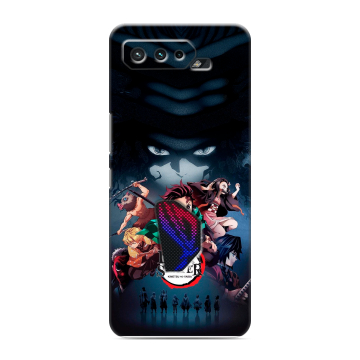 Силиконовый чехол на ASUS ROG Phone 5 с принтом Demon Slayer Клинок рассекающий демонов Силиконовый чехол на ASUS ROG Phone 5 с принтом Demon Slayer Клинок рассекающий демонов