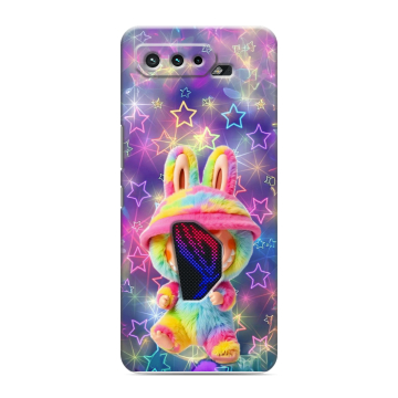 Силиконовый чехол на ASUS ROG Phone 5 с принтом Labubu Лабубу Силиконовый чехол на ASUS ROG Phone 5 с принтом Labubu Лабубу