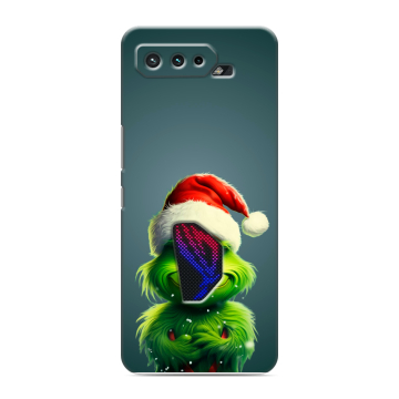 Силиконовый чехол на ASUS ROG Phone 5 с принтом Новый год Силиконовый чехол на ASUS ROG Phone 5 с принтом Новый год