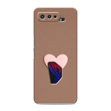 Силиконовый чехол на ASUS ROG Phone 5 с принтом женский Силиконовый чехол на ASUS ROG Phone 5 с принтом женский
