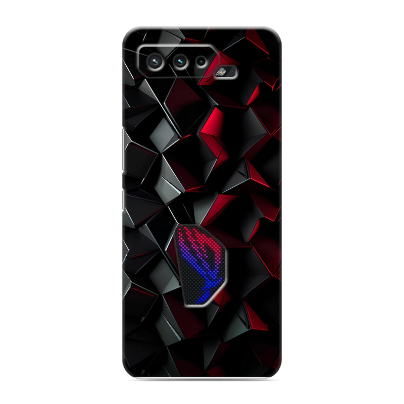 Силиконовый противоударный чехол на ASUS ROG Phone 5 с принтом Абстракция Силиконовый противоударный чехол на ASUS ROG Phone 5 с принтом Абстракция