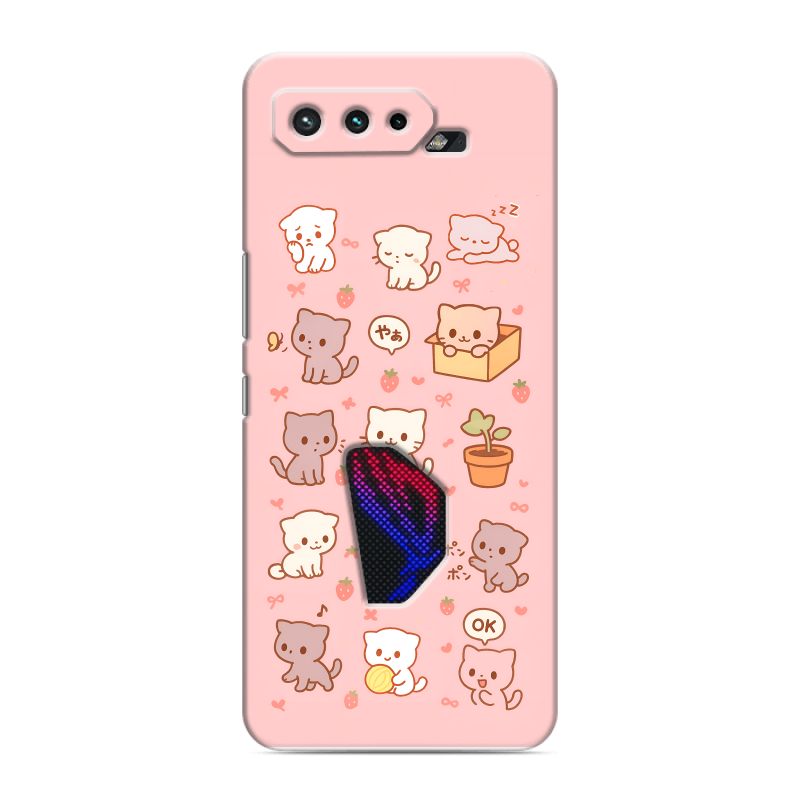 Силиконовый чехол на ASUS ROG Phone 5 с принтом Hello Kitty Хелоу Кити Силиконовый чехол на ASUS ROG Phone 5 с принтом Hello Kitty Хелоу Кити