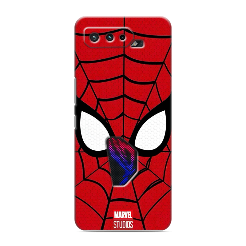 Силиконовый противоударный чехол на ASUS ROG Phone 5 с принтом человек паук spiderman Силиконовый противоударный чехол на ASUS ROG Phone 5 с принтом человек паук spiderman