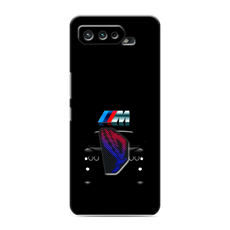 Силиконовый чехол на ASUS ROG Phone 5 с принтом БМВ BMW Силиконовый чехол на ASUS ROG Phone 5 с принтом БМВ BMW