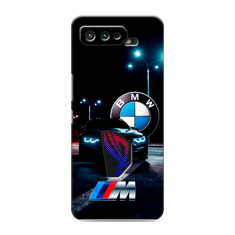 Силиконовый чехол на ASUS ROG Phone 5 с принтом БМВ BMW Силиконовый чехол на ASUS ROG Phone 5 с принтом БМВ BMW