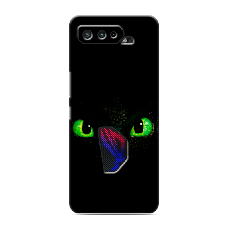 Силиконовый чехол на ASUS ROG Phone 5 с принтом Как приручить дракона Силиконовый чехол на ASUS ROG Phone 5 с принтом Как приручить дракона