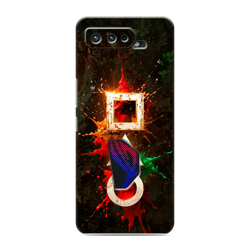 Силиконовый чехол на ASUS ROG Phone 5 с принтом Squid Game Игра кальмара Силиконовый чехол на ASUS ROG Phone 5 с принтом Squid Game Игра кальмара