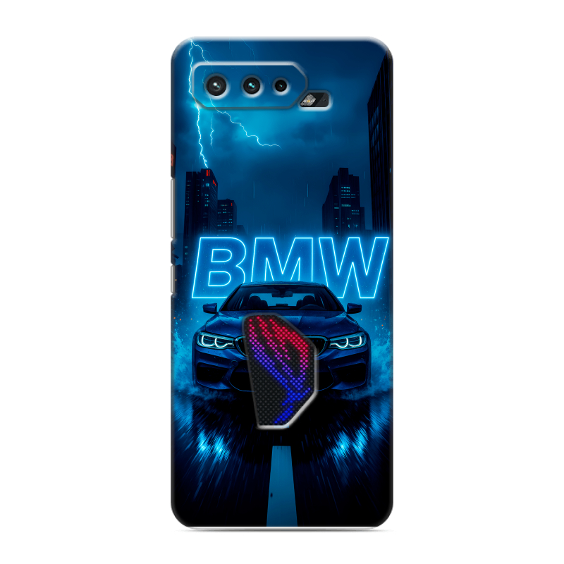 Силиконовый чехол на ASUS ROG Phone 5 с принтом BMW БМВ Силиконовый чехол на ASUS ROG Phone 5 с принтом BMW БМВ