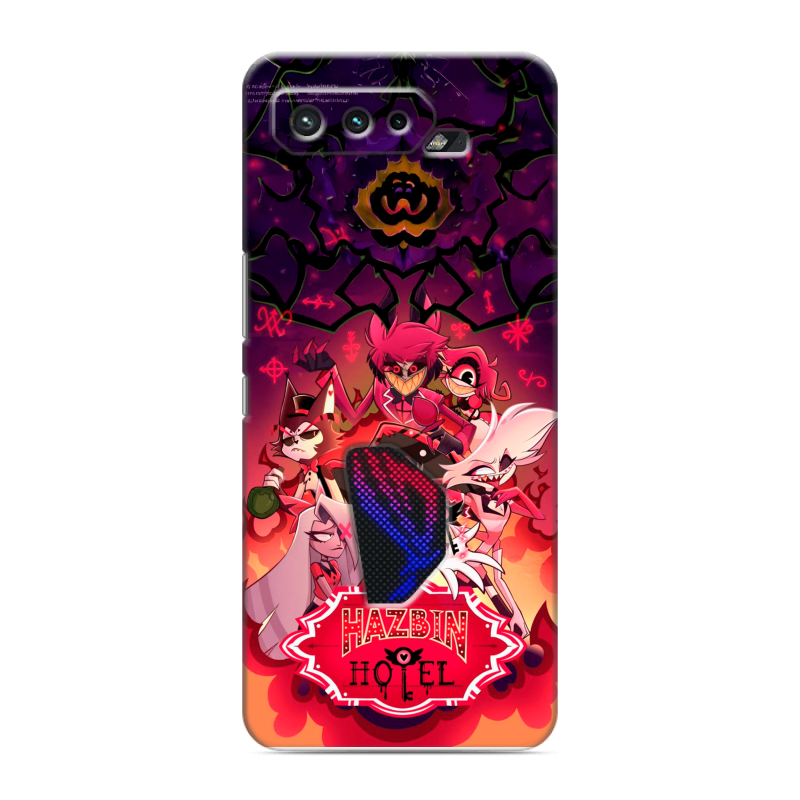 Силиконовый чехол на ASUS ROG Phone 5 с принтом Hazbin Hotel Отель Хазбин Силиконовый чехол на ASUS ROG Phone 5 с принтом Hazbin Hotel Отель Хазбин