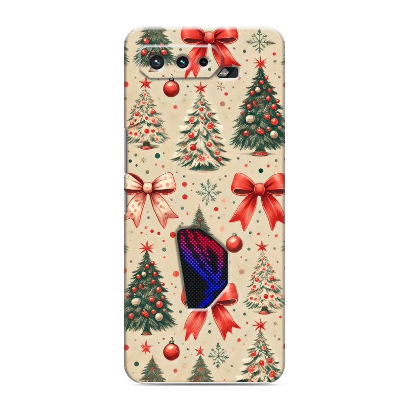 Силиконовый чехол на ASUS ROG Phone 5 с принтом Новый год Силиконовый чехол на ASUS ROG Phone 5 с принтом Новый год
