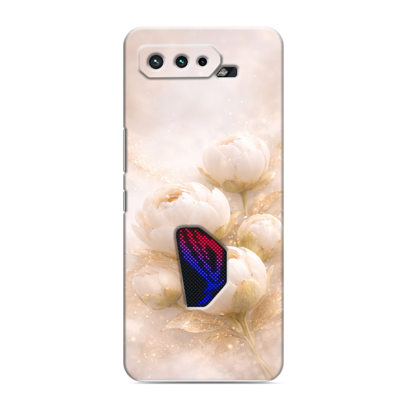 Силиконовый противоударный чехол на ASUS ROG Phone 5 с принтом женский Силиконовый противоударный чехол на ASUS ROG Phone 5 с принтом женский
