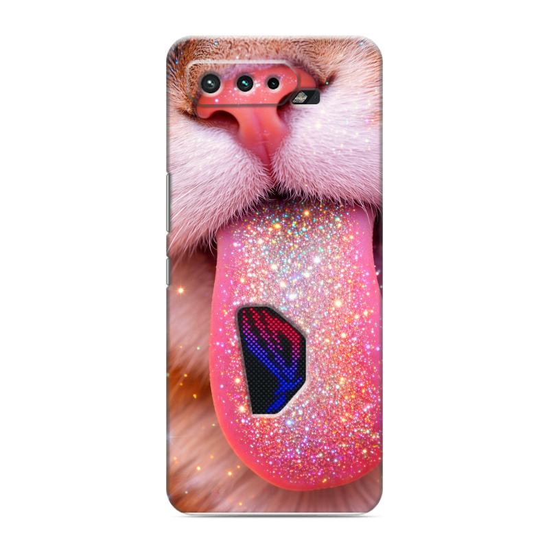 Силиконовый противоударный чехол на ASUS ROG Phone 5 с принтом для девочек Силиконовый противоударный чехол на ASUS ROG Phone 5 с принтом для девочек