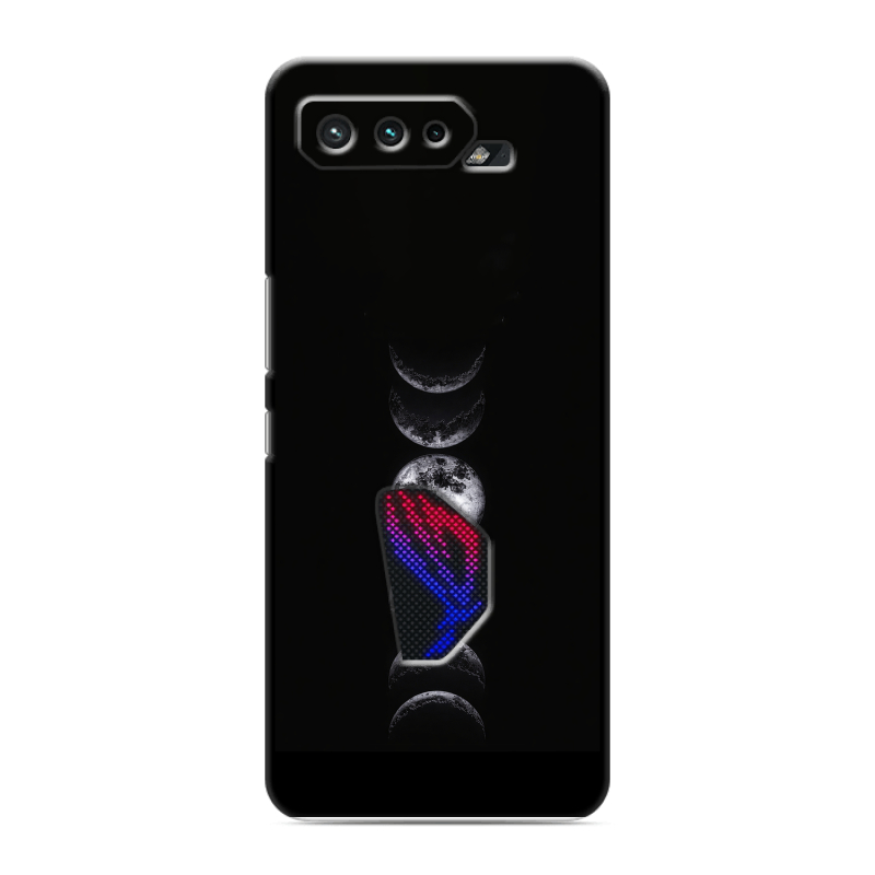 Силиконовый противоударный чехол на ASUS ROG Phone 5 с принтом женский Силиконовый противоударный чехол на ASUS ROG Phone 5 с принтом женский