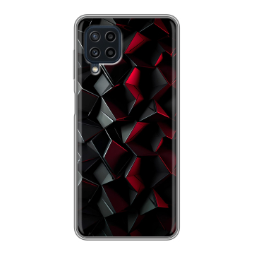 Силиконовый чехол на Samsung Galaxy A22 с принтом Абстракция