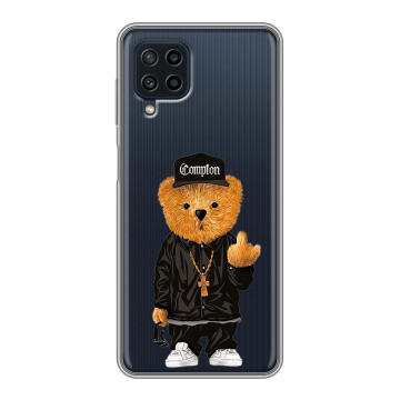 Силиконовый чехол на Samsung Galaxy A22 с принтом Мишка Силиконовый чехол на Samsung Galaxy A22 с принтом Мишка