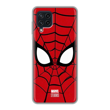 Силиконовый чехол на Samsung Galaxy A22 с принтом человек паук spiderman