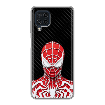 Силиконовый чехол на Samsung Galaxy A22 с принтом человек паук spiderman Силиконовый чехол на Samsung Galaxy A22 с принтом человек паук spiderman