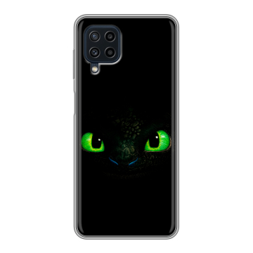 Силиконовый чехол на Samsung Galaxy A22 с принтом Как приручить дракона Силиконовый чехол на Samsung Galaxy A22 с принтом Как приручить дракона