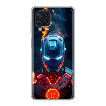 Силиконовый чехол на Samsung Galaxy A22 с принтом IronMan Железный человек Силиконовый чехол на Samsung Galaxy A22 с принтом IronMan Железный человек