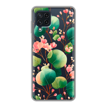 Силиконовый чехол на Samsung Galaxy A22 с принтом женский Силиконовый чехол на Samsung Galaxy A22 с принтом женский