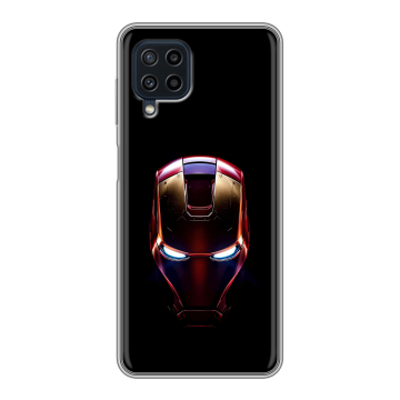 Силиконовый чехол на Samsung Galaxy A22 с принтом IronMan Железный человек