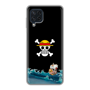 Силиконовый чехол на Samsung Galaxy A22 с принтом One Piece Ван Пис