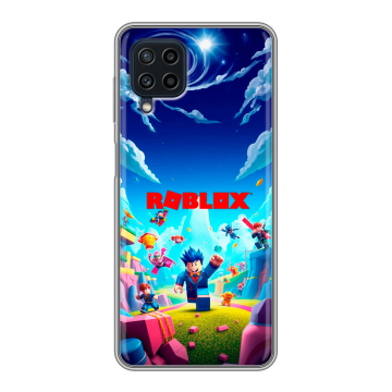 Силиконовый чехол на Samsung Galaxy A22 с принтом Roblox Роблокс Силиконовый чехол на Samsung Galaxy A22 с принтом Roblox Роблокс