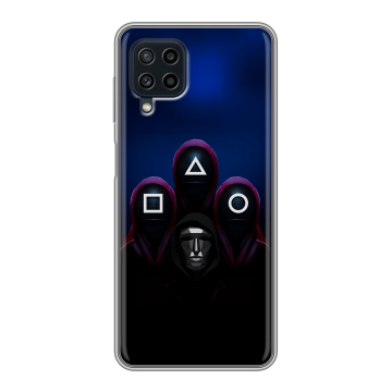 Силиконовый чехол на Samsung Galaxy A22 с принтом Игра Кальмара Силиконовый чехол на Samsung Galaxy A22 с принтом Игра Кальмара