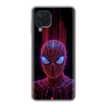 Силиконовый чехол на Samsung Galaxy A22 с принтом Spiderman Человек паук Силиконовый чехол на Samsung Galaxy A22 с принтом Spiderman Человек паук