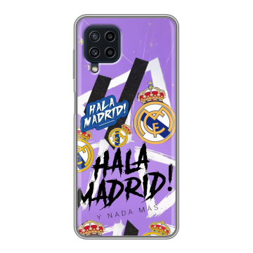 Силиконовый чехол на Samsung Galaxy A22 с принтом Real Madrid Реал Мадрид Силиконовый чехол на Samsung Galaxy A22 с принтом Real Madrid Реал Мадрид