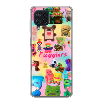 Силиконовый чехол на Samsung Galaxy A22 с принтом Флагер Fuggler Силиконовый чехол на Samsung Galaxy A22 с принтом Флагер Fuggler