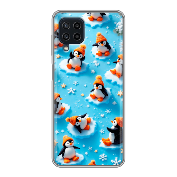 Силиконовый чехол на Samsung Galaxy A22 с принтом Новый год Силиконовый чехол на Samsung Galaxy A22 с принтом Новый год