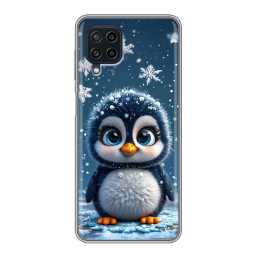 Силиконовый чехол на Samsung Galaxy A22 с принтом Новый год Силиконовый чехол на Samsung Galaxy A22 с принтом Новый год