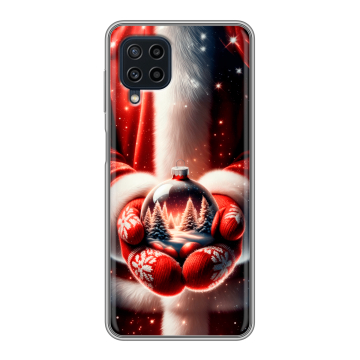 Силиконовый чехол на Samsung Galaxy A22 с принтом Новый год Силиконовый чехол на Samsung Galaxy A22 с принтом Новый год