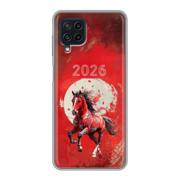 Силиконовый чехол на Samsung Galaxy A22 с принтом Новый год Силиконовый чехол на Samsung Galaxy A22 с принтом Новый год