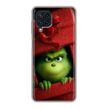 Силиконовый чехол на Samsung Galaxy A22 с принтом Новый год Силиконовый чехол на Samsung Galaxy A22 с принтом Новый год