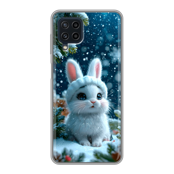 Силиконовый чехол на Samsung Galaxy A22 с принтом Новый год Силиконовый чехол на Samsung Galaxy A22 с принтом Новый год